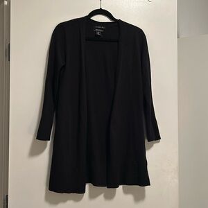 Merino wool blend Black Cardigan